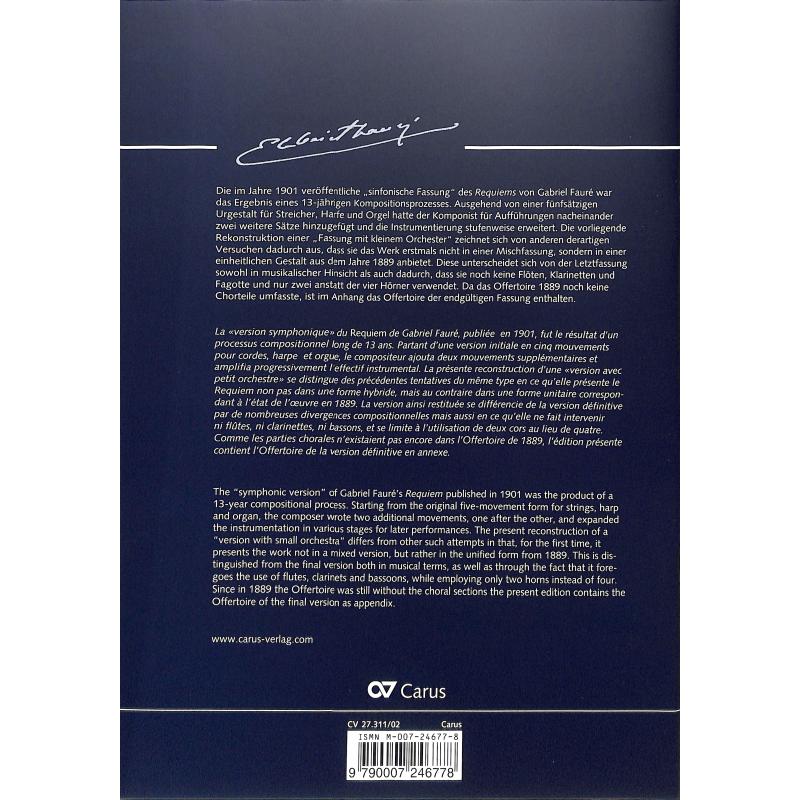 Requiem op 48 (1889)