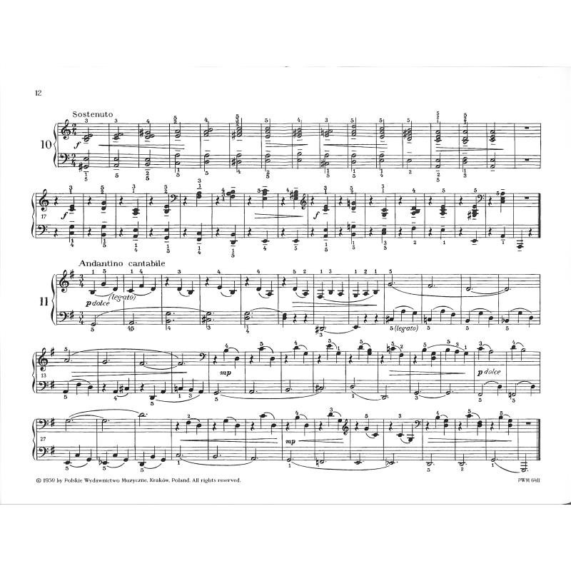 The first steps op 29