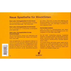 Flötenbüchlein für die Schule 2