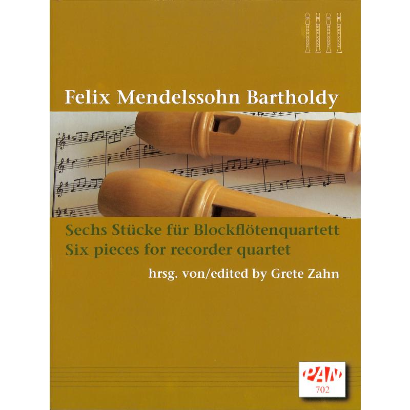 6 Stücke für Blockflötenquartett