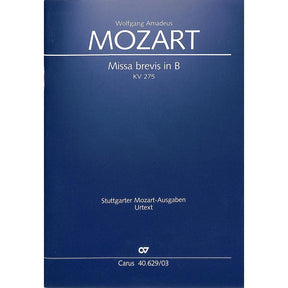Missa brevis B-Dur KV 275 (272b)