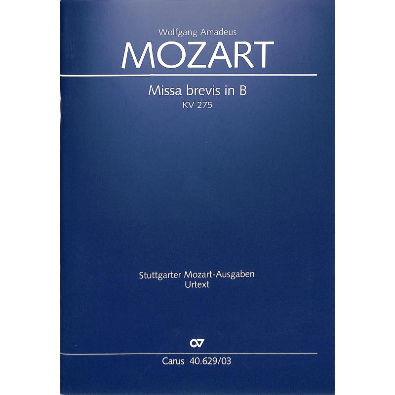 Missa brevis B-Dur KV 275 (272b)