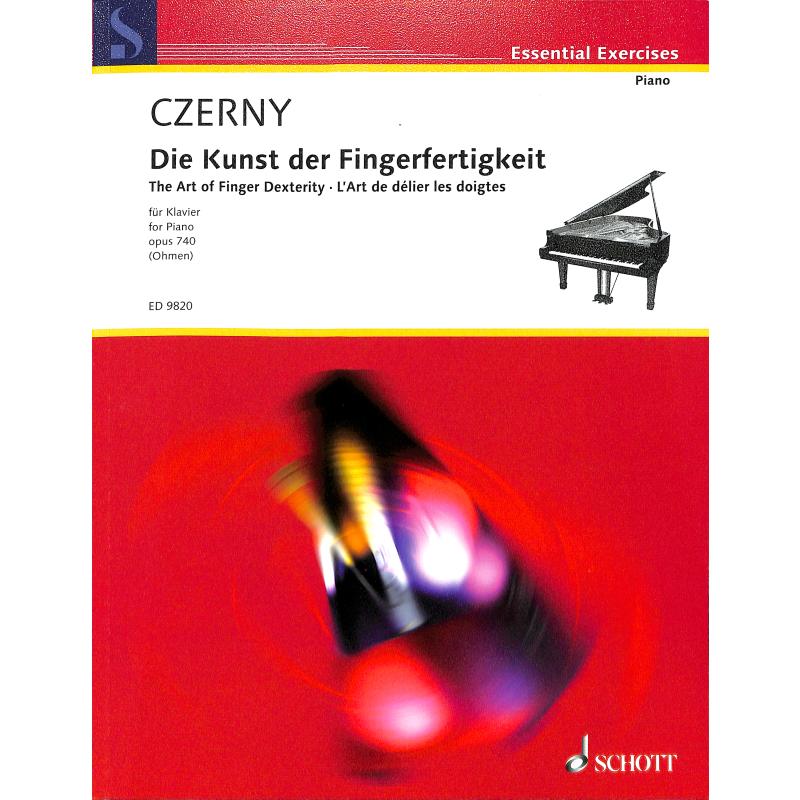 Kunst der Fingerfertigkeit op 740