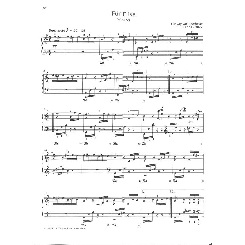Best of piano classics | 50 weltbekannte Stücke
