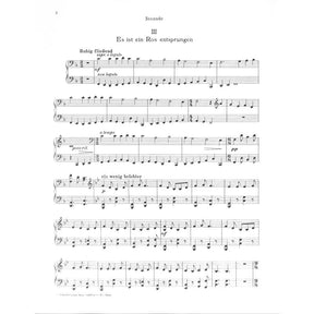 5 deutsche Weihnachtslieder op 18