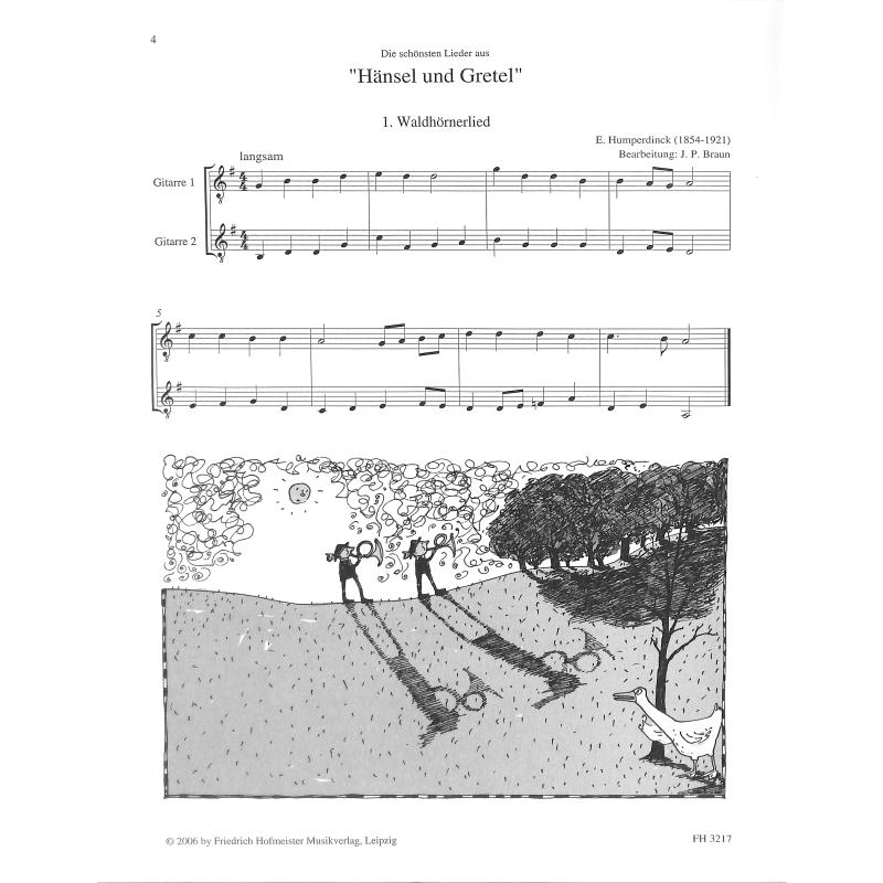 Die schönsten Lieder aus Hänsel + Gretel