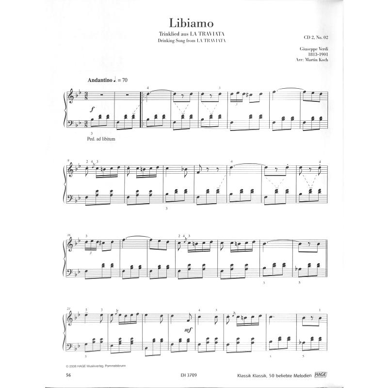 Klassik Klassik - 50 beliebte Melodien aus Oper Operette und