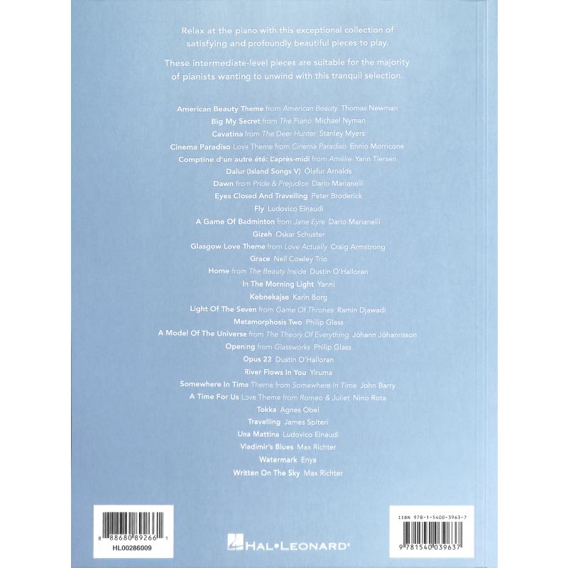 Peaceful piano solos | A collection of 30 pieces