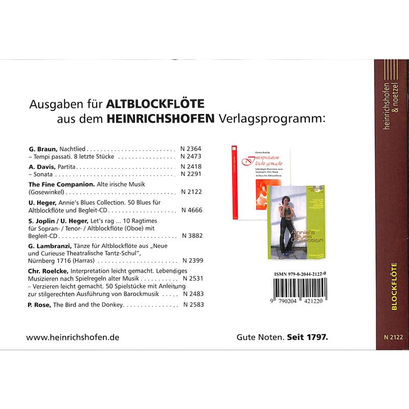 Fine companion - alte irische Musik