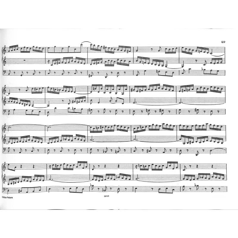 Orgelwerke 1 - 6 Sonaten BWV 525-530