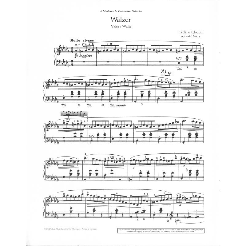 Walzer Des-Dur op 64/1 (Minuten)