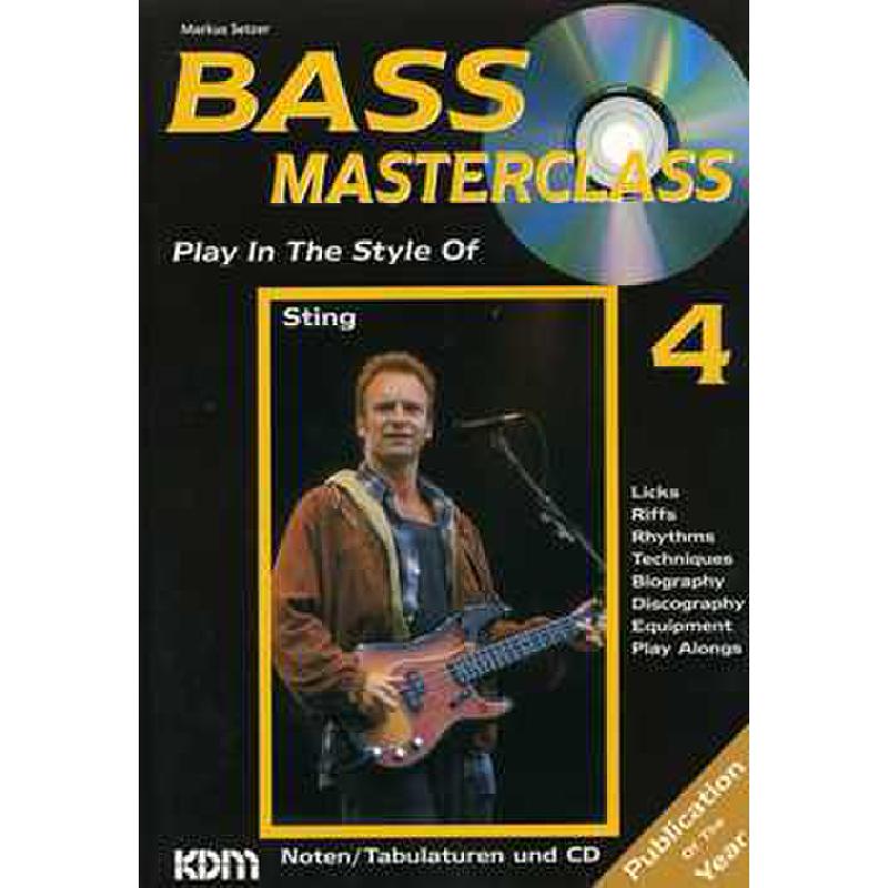 Bass masterclass 4 - Sting