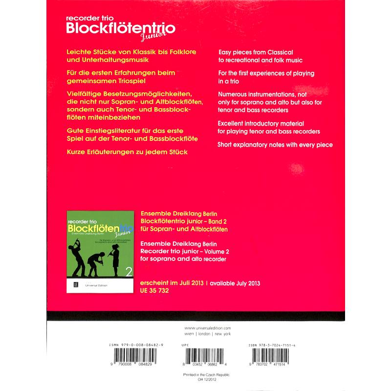Blockflöten Trio Junior 1