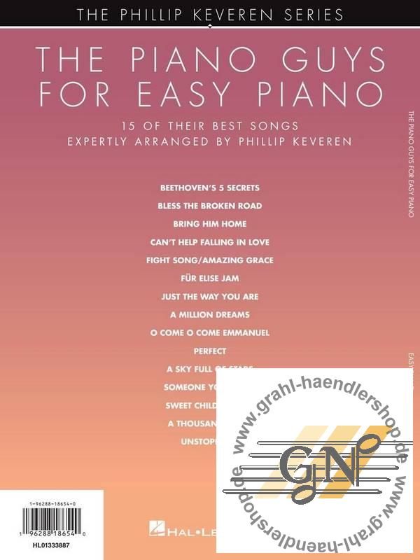 The Piano Guys for Easy Piano