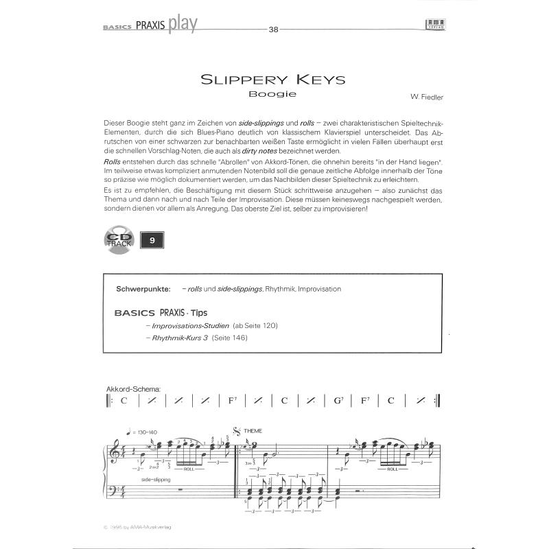 Play basics Blues Gospel + Boogie