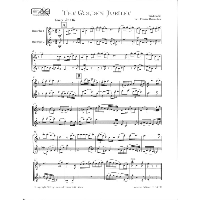 Celtic recorder duets