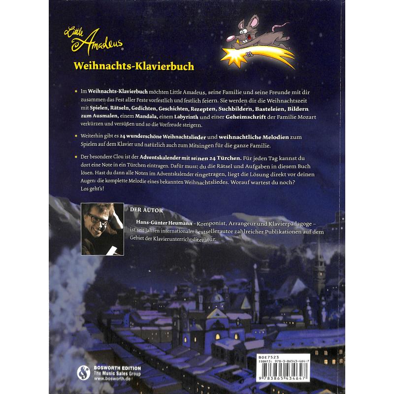 Little Amadeus Weihnachtsklavierbuch