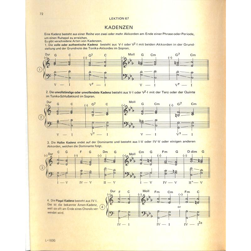 Musik Theorie 6 | Harmonielehre Arrangements