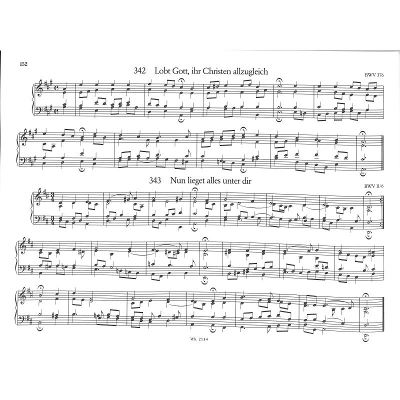 371 vierstimmige Choralgesänge