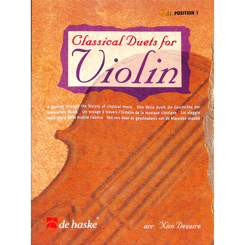 Classical duets for violin