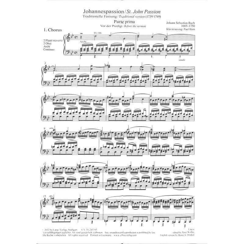 Johannes Passion BWV 245