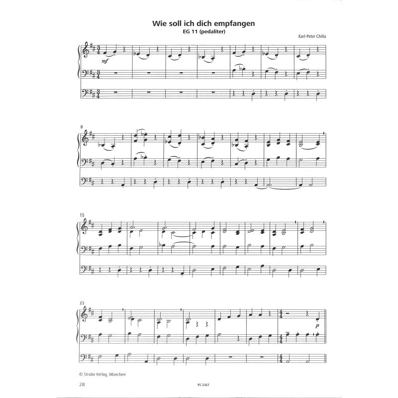 Advent | Choralfantasien für Gottesdienst und Konzert
