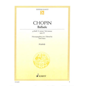 Ballade 1 g-moll op 23