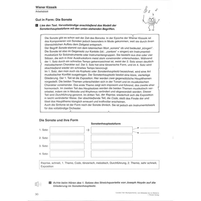 Musikgeschichte - vom Mittelalter bis zur Moderne