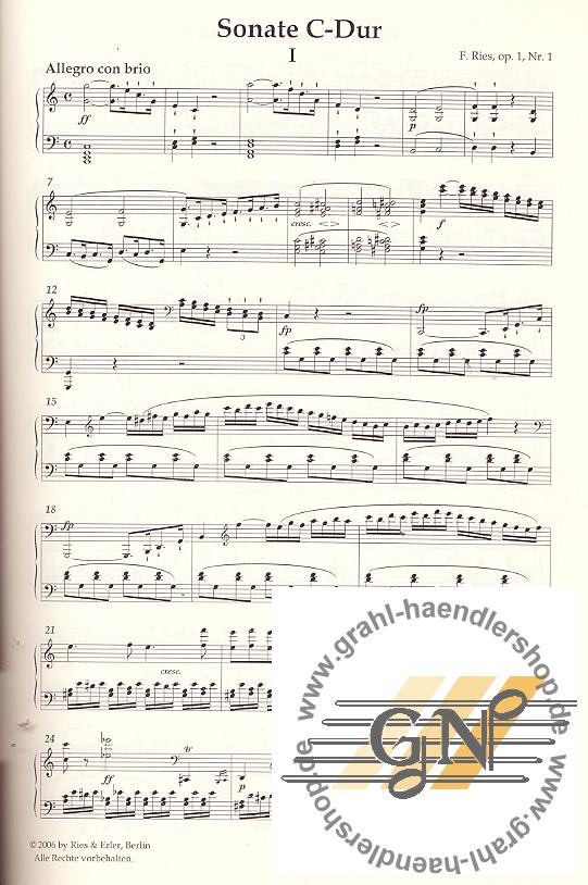 Sämtliche Sonaten + Sonatinen 1