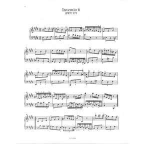 3 zweistimmige Inventionen