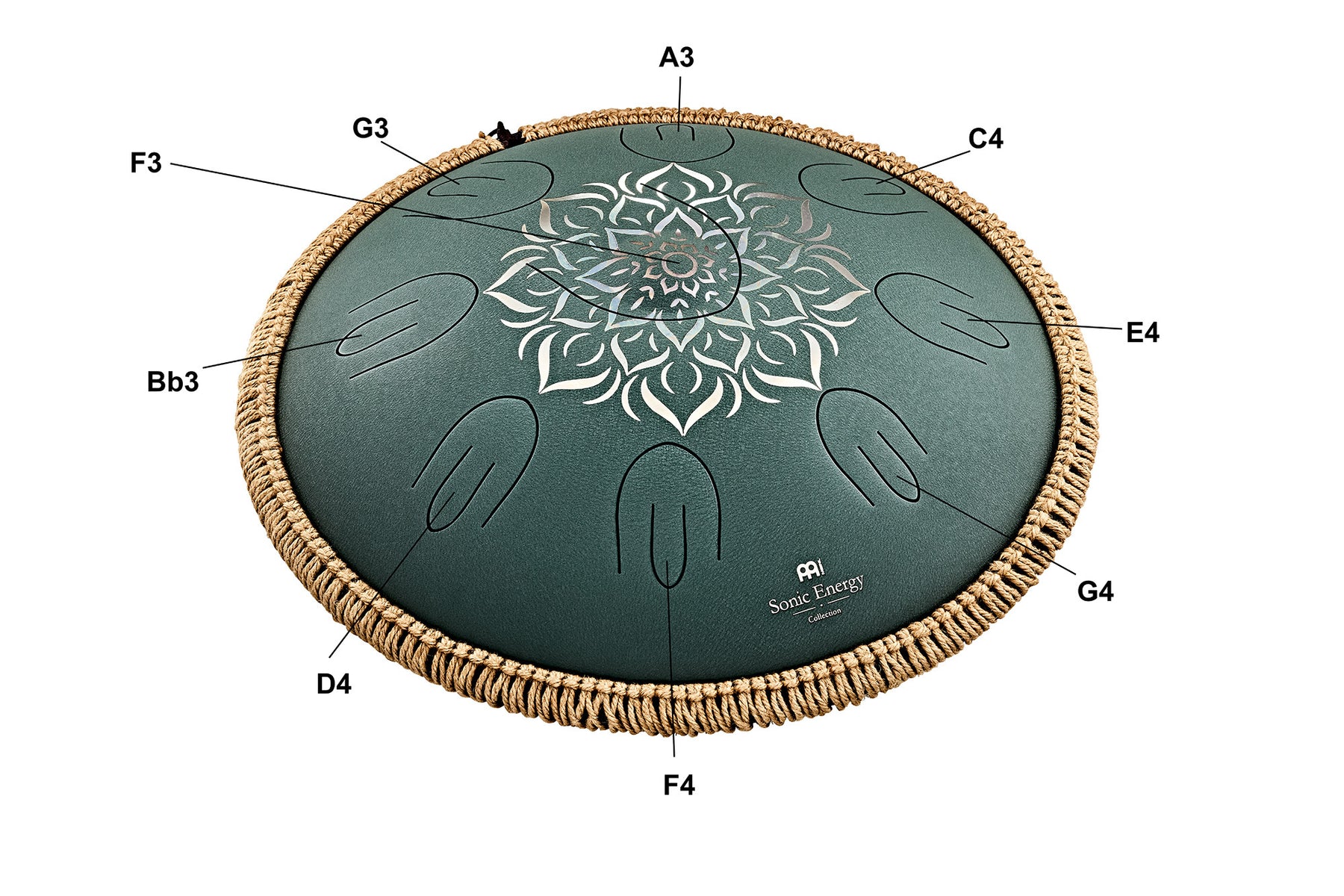 Octave Steel Tongue Drum 432Hz