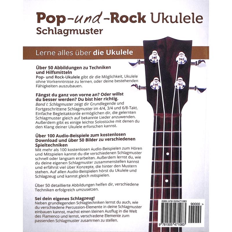 Pop + Rock Ukulele - Schlagmuster