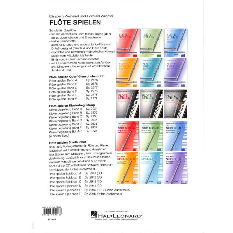 Flöte spielen F - Spielbuch