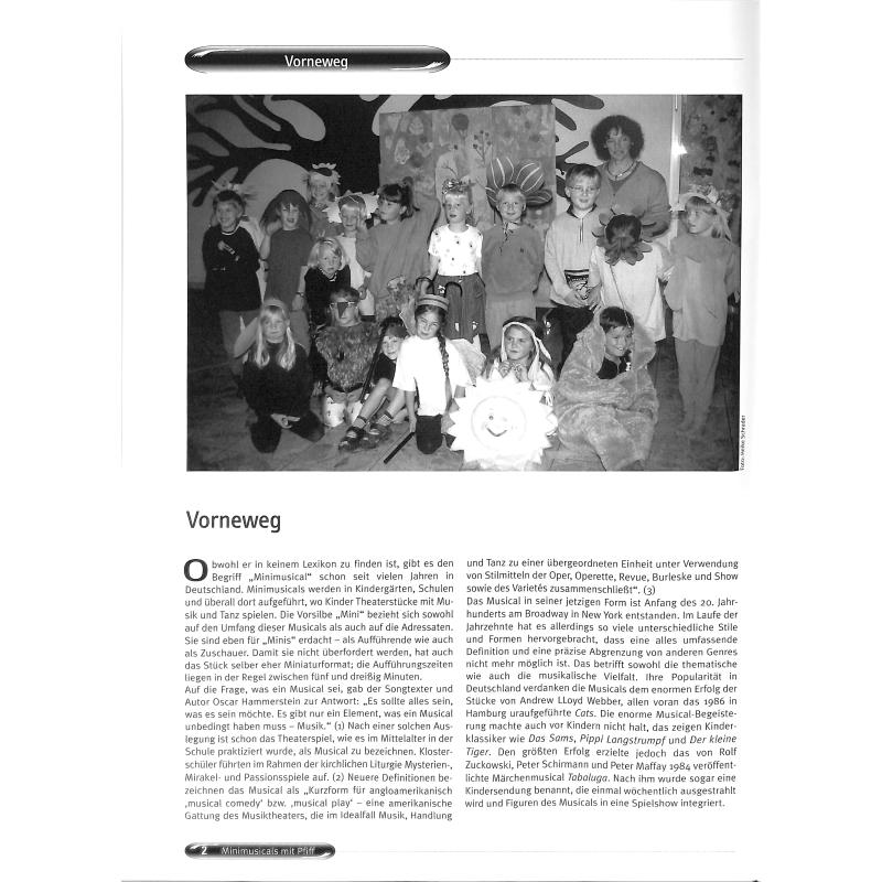 Mini Musicals mit Pfiff