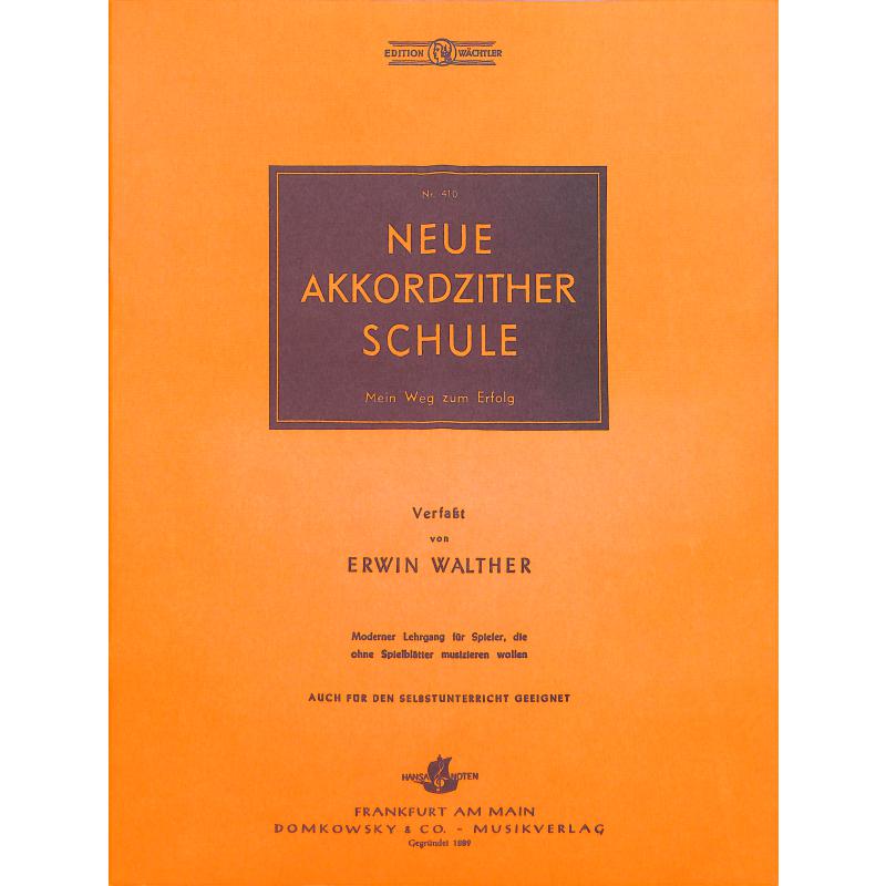 Neue Akkordzither Schule