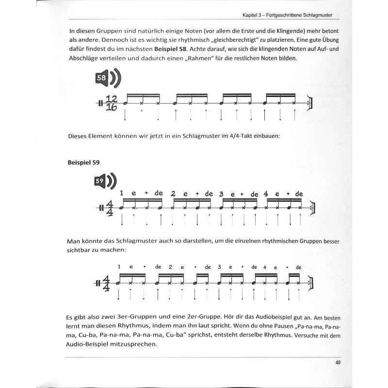 Pop + Rock Ukulele - Schlagmuster