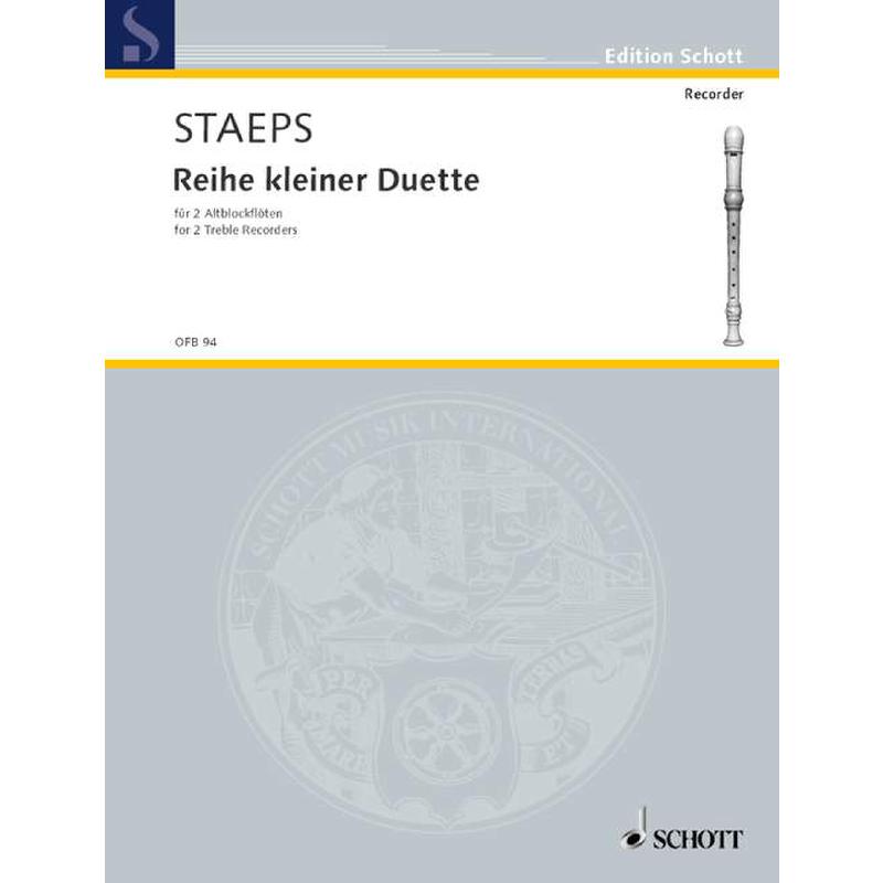 Reihe kleiner Duette