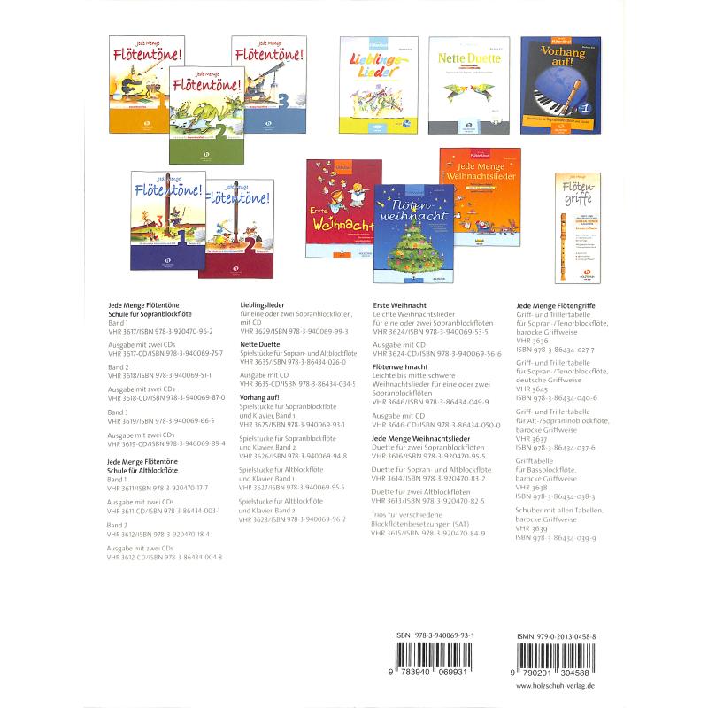 Vorhang auf 1 - Spielbuch | Jede Menge Flötentöne