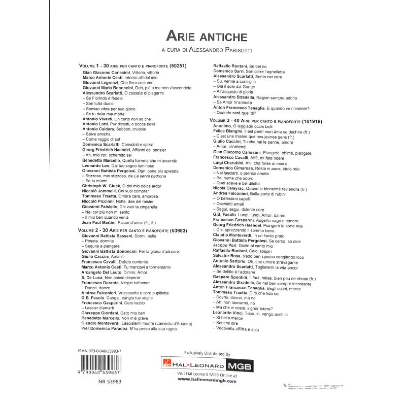 Arie antiche 2