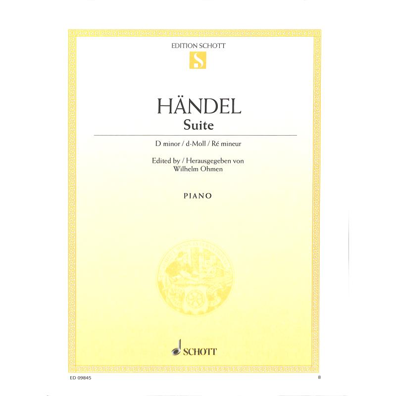Suite d-moll HWV 437