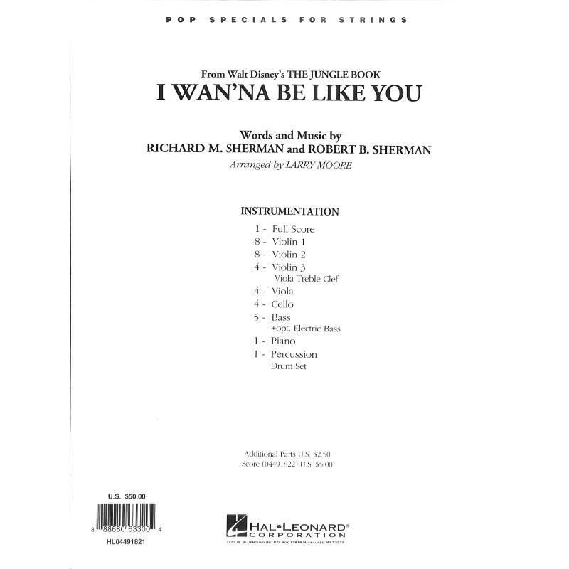 I wanna be like you