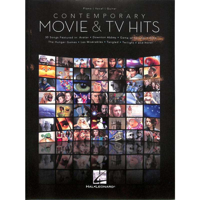 Contemporary movie + TV hits