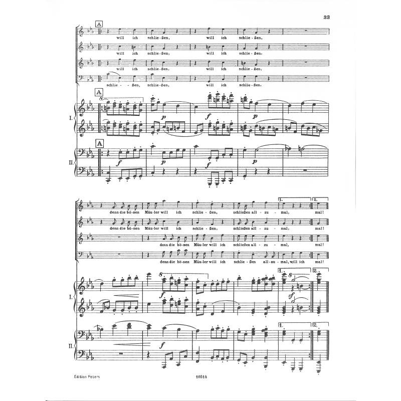 Liebeslieder op 52 + neue Liebeslieder op 65