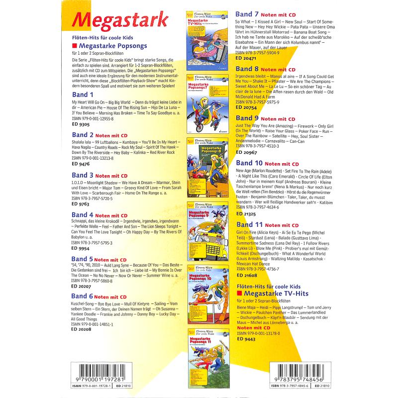 Megastarke Popsongs 12