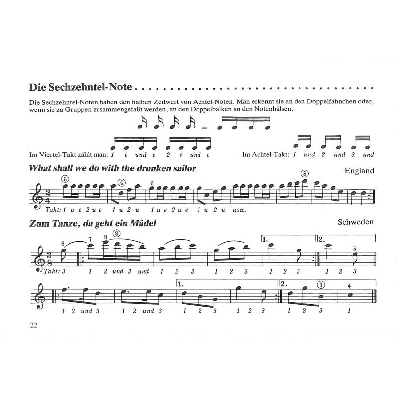 Schule diatonische Mundharmonika