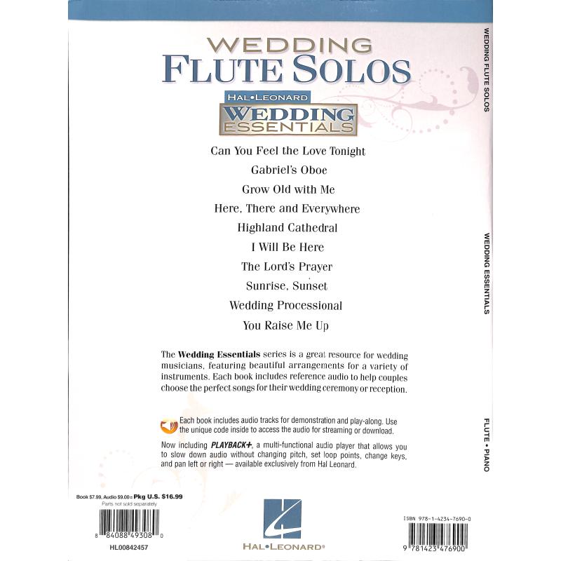 Wedding flute solos