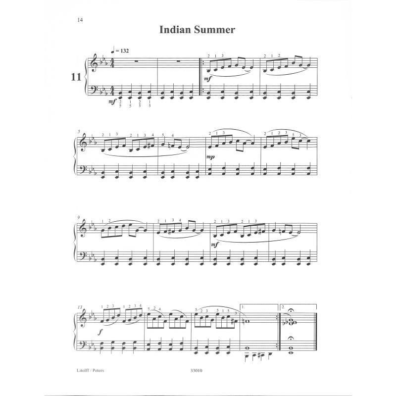 Piano sketches to go - 18 Minutenstücke
