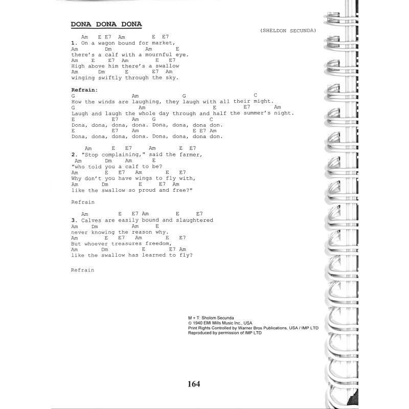 Das Ding 1 - Kultliederbuch