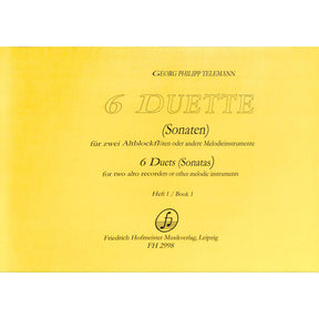 6 Duette 1 (Sonaten)