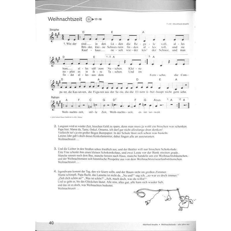 Weihnachtslieder - alle Jahre neu